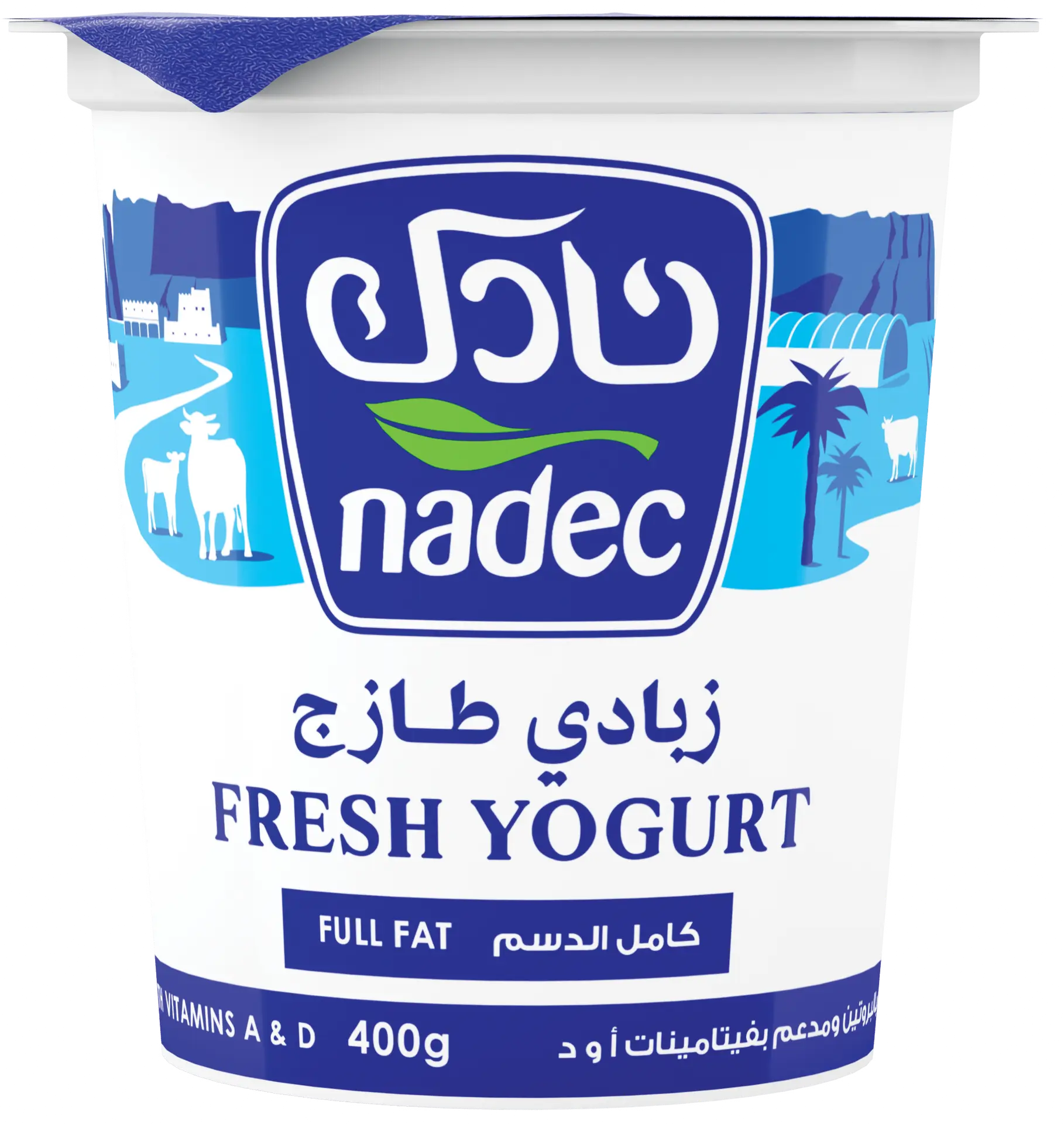 Nadec Yoghurt Full Fat 400 gm - view 1